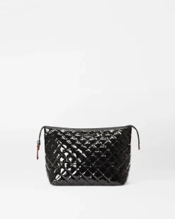 MZ Wallace Metro|Accessories|Large Zoey Cosmetic BlackLacquer