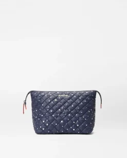 MZ Wallace Metro|Accessories|Large Zoey Cosmetic DawnWithSilverStar