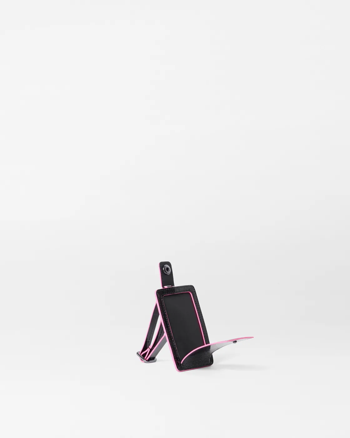 MZ Wallace Travel|Accessories|Luggage Tag BlackLeather