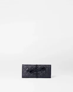 MZ Wallace Metro|Travel|Makeup Brush Roll Black