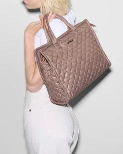 MZ Wallace Metro|Totes|Medium Box Tote Mauve
