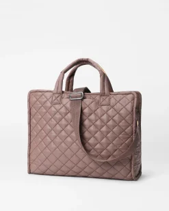 MZ Wallace Metro|Totes|Medium Box Tote Mauve