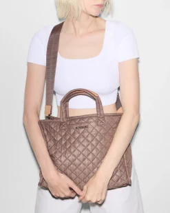 MZ Wallace Metro|Totes|Medium Box Tote Mauve