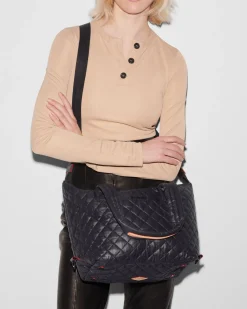 MZ Wallace Metro|Sutton Deluxe|Medium Sutton Deluxe BlackRec