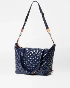 MZ Wallace Metro|Shoulders|Medium Sutton Deluxe NavyLacquer