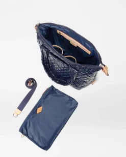 MZ Wallace Metro|Shoulders|Medium Sutton Deluxe NavyLacquer