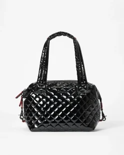 MZ Wallace Metro|Medium Sutton Deluxe BlackLacquer