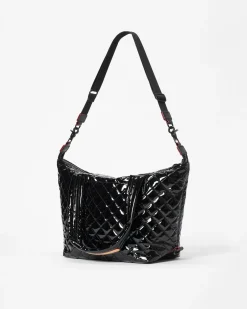 MZ Wallace Metro|Medium Sutton Deluxe BlackLacquer