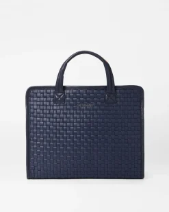 MZ Wallace Work|Totes|Medium Woven Box Tote Dawn