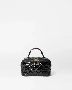 MZ Wallace Metro|Travel|Metro Accordion Cosmetic BlackLacquer