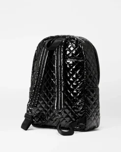 MZ Wallace Metro|Metro Backpack Deluxe BlackLacquer