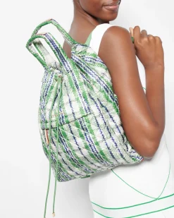 MZ Wallace Metro|Backpacks|Metro Convertible Backpack Plaid