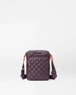 MZ Wallace Crossbody|Metro Crossbody Raisin