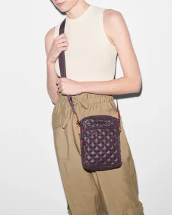 MZ Wallace Crossbody|Metro Crossbody Raisin