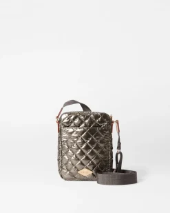 MZ Wallace Metro|Crossbody|Metro Crossbody MoondustMetallicLacquer