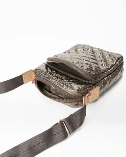 MZ Wallace Metro|Crossbody|Metro Crossbody MoondustMetallicLacquer