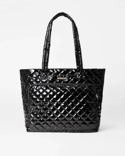 MZ Wallace Metro|Metro Dog Carrier BlackLacquer