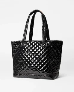 MZ Wallace Metro|Metro Dog Carrier BlackLacquer