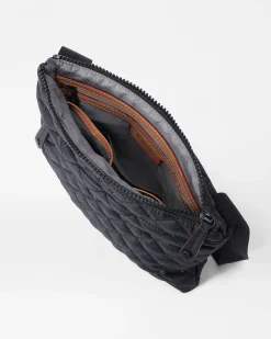 MZ Wallace Metro|Crossbody|Metro Flat Crossbody BlackRec