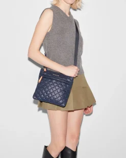 MZ Wallace Metro|Crossbody|Metro Flat Crossbody DawnRec