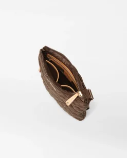 MZ Wallace Metro|Crossbody|Metro Flat Crossbody Walnut