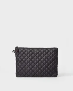 MZ Wallace Metro|Accessories|Metro Pouch BlackRec