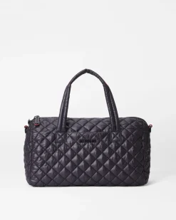 MZ Wallace Metro|Metro Satchel BlackRec