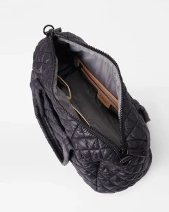 MZ Wallace Metro|Metro Satchel BlackRec