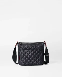 MZ Wallace Metro|Crossbody|Metro Scout Deluxe Black