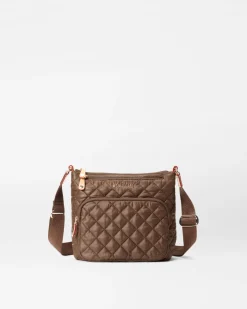 MZ Wallace Metro|Crossbody|Metro Scout Deluxe Walnut