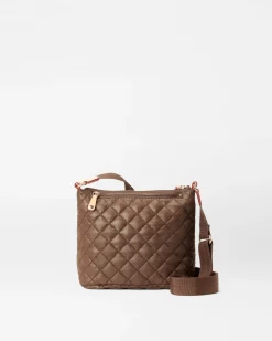 MZ Wallace Metro|Crossbody|Metro Scout Deluxe Walnut