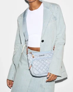 MZ Wallace Metro|Crossbody|Metro Scout Deluxe Chambray