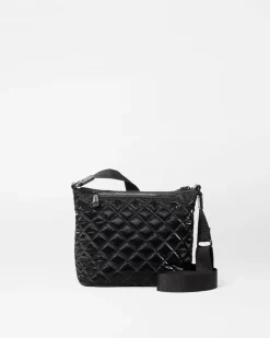 MZ Wallace Metro|Crossbody|Metro Scout Deluxe BlackLiquid