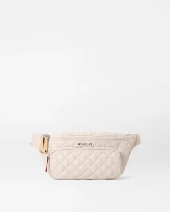MZ Wallace Metro|Belt Bags & Slings|Metro Sling Mushroom