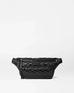 MZ Wallace Metro|Belt Bags & Slings|Metro Sling BlackLiquid