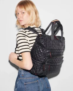 MZ Wallace Metro|Baby|Metro Utility Backpack BlackRec