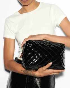 MZ Wallace Metro|Accessories|Mica Cosmetic BlackLacquer