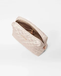 MZ Wallace Metro|Accessories|Mica Cosmetic PaleRoseGoldMetallic