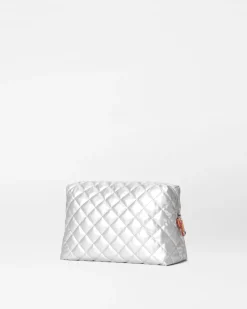 MZ Wallace Metro|Accessories|Mica Cosmetic MatteSilver