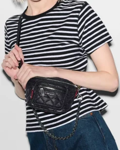 MZ Wallace Crosby|Belt Bags & Slings|Micro Crosby Sling Black