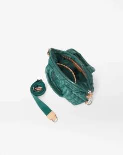 MZ Wallace Metro|Crossbody|Micro Sutton Emerald