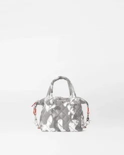 MZ Wallace Metro|Crossbody|Micro Sutton SilverMetallicCamo