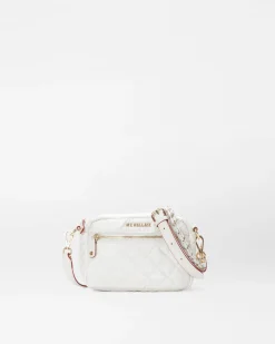 MZ Wallace Crosby|Crossbody|Mini Crosby PearlMetallic