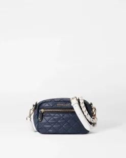 MZ Wallace Crossbody|Crosby|Mini Crosby Dawn/White
