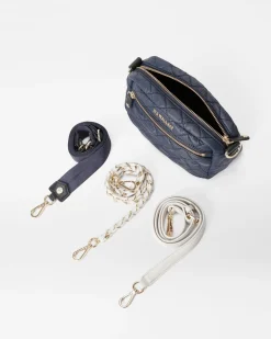 MZ Wallace Crossbody|Crosby|Mini Crosby Dawn/White