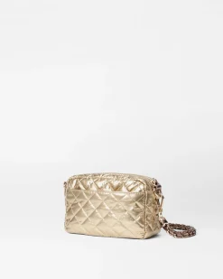 MZ Wallace Crosby|Crossbody|Mini Crosby AntiqueGoldMetallic