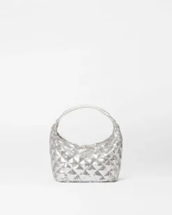 MZ Wallace Crossbody|Mini Hobo IceMultiSequin
