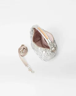 MZ Wallace Crossbody|Mini Hobo IceMultiSequin