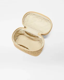 MZ Wallace Metro|Accessories|Mini Vanity Case LightGoldPearlMetallic