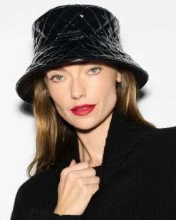MZ Wallace Metro|Accessories|MZW Bucket Hat BlackLacquer